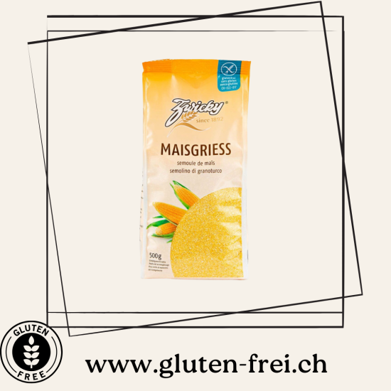 Corn Semolina Medium Zwicky gluten-free